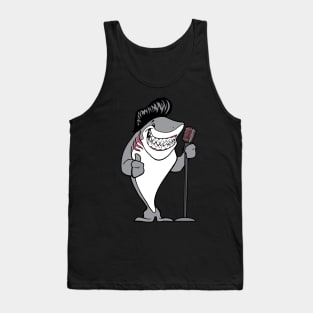 Shark 50's Rock and Roll Singer Tank Top